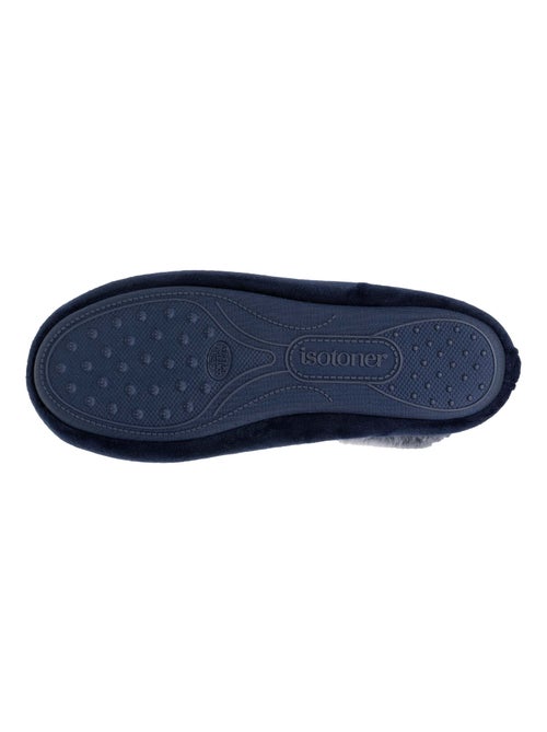Chaussons ballerines semelle ultra-souple, confortables, femme Isotoner - Kiabi
