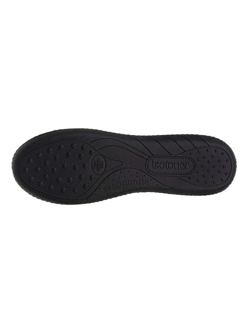 Chaussons ballerines semelle ultra-souple, confortables, femme Isotoner - Kiabi