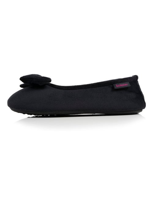 Chaussons ballerines semelle ultra-souple, confortables, femme Isotoner - Kiabi