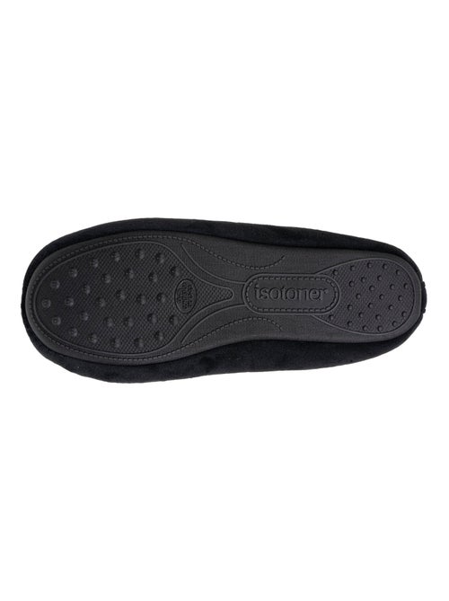 Chaussons ballerines semelle ultra-souple, confortables, femme Isotoner - Kiabi