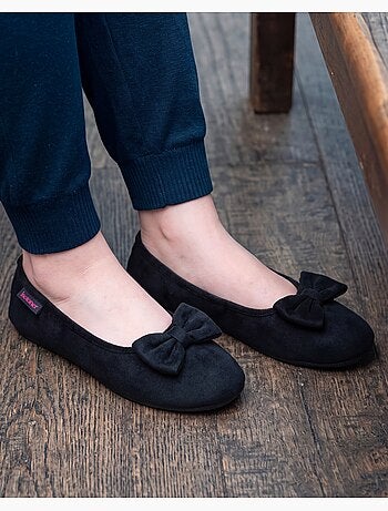 Chaussons ballerines semelle ultra-souple, confortables, femme