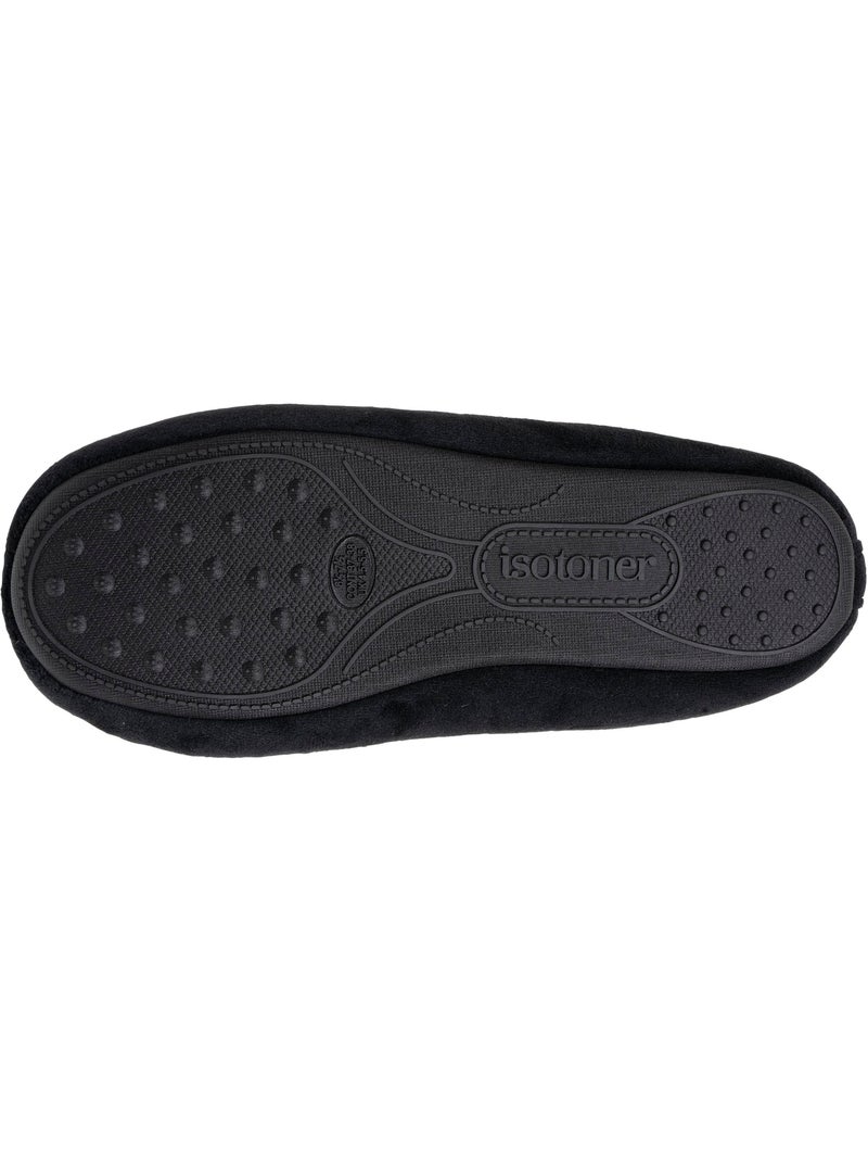 Chaussons ballerines semelle ultra-souple, confortables, femme Noir - Kiabi