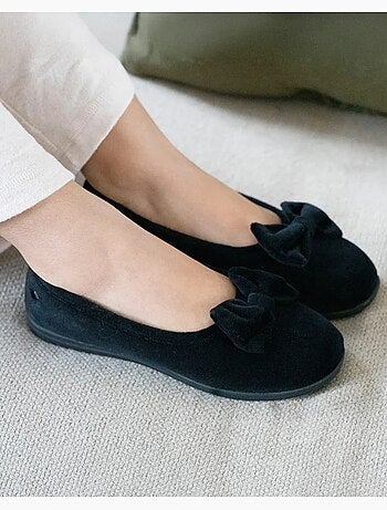 Chaussons ballerines souples, ultra confortables et légers, femme isotoner