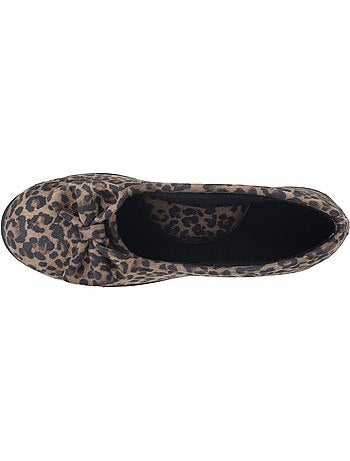 Chaussons ballerines souples, ultra confortables et légers, femme isotoner