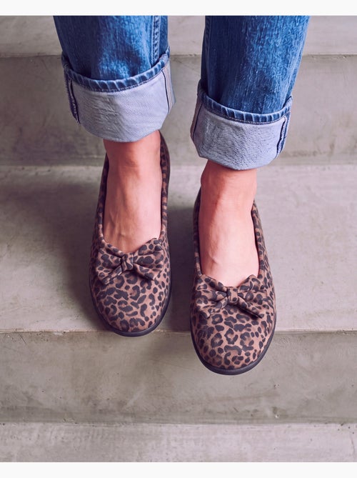 Chaussons ballerines souples, ultra confortables et légers, femme isotoner - Kiabi