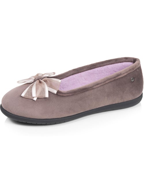 Chaussons ballerines souples, ultra confortables et légers, femme isotoner - Kiabi Chaussons ballerines souples, ultra confortables et légers, femme isotoner - Kiabi