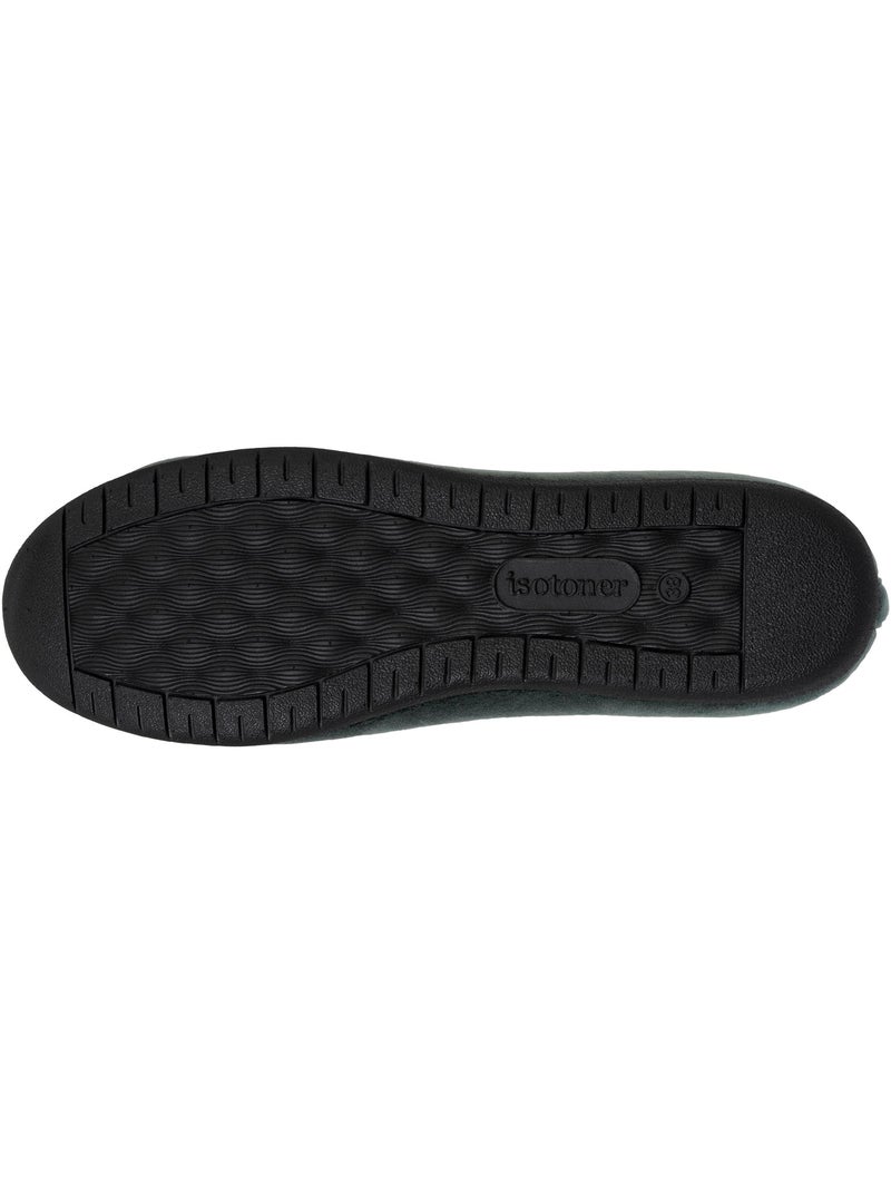 Chaussons ballerines souples, ultra confortables et légers, femme isotoner Vert clair - Kiabi