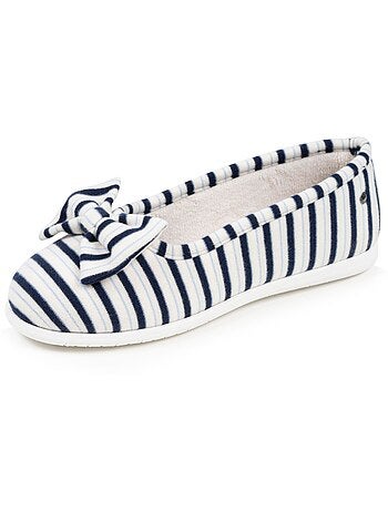 Chaussons ballerines souples, ultra confortables et légers, technologie everywear, femme Isotoner