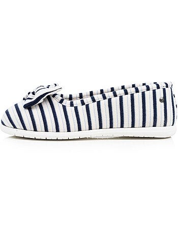 Chaussons ballerines souples, ultra confortables et légers, technologie everywear, femme Isotoner