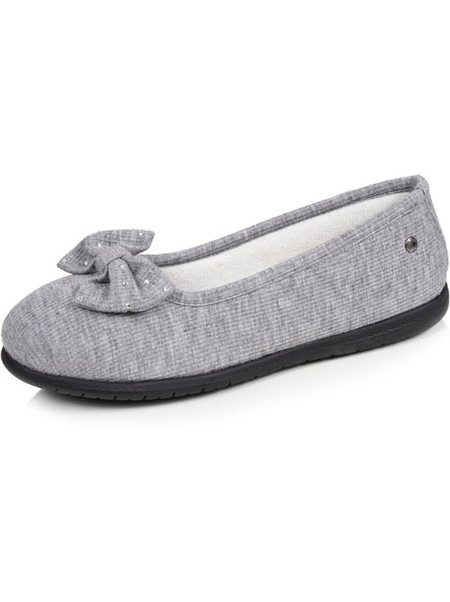 Chaussons ballerines souples, ultra confortables et légers, technologie everywear, femme Isotoner - Kiabi