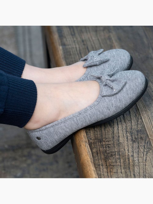 Chaussons ballerines souples, ultra confortables et légers, technologie everywear, femme Isotoner - Kiabi