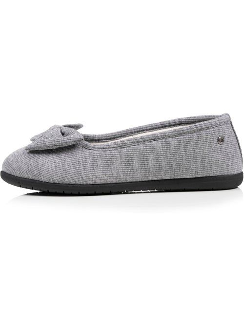 Chaussons ballerines souples, ultra confortables et légers, technologie everywear, femme Isotoner - Kiabi