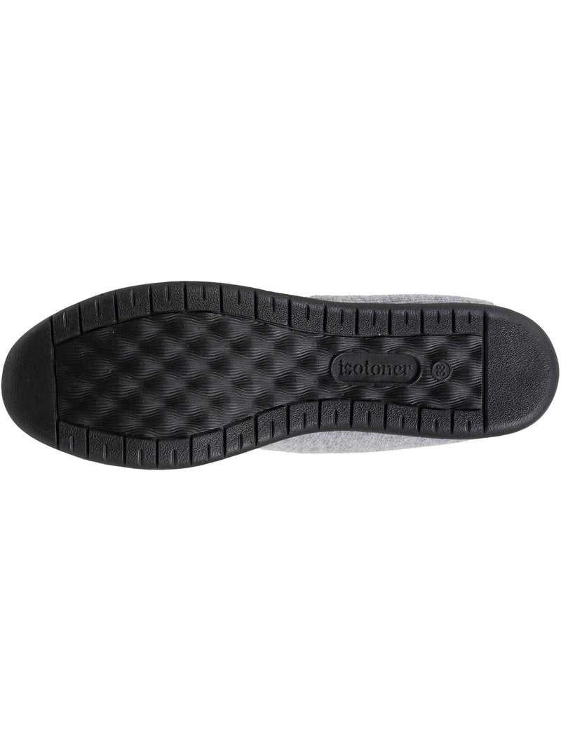 Chaussons ballerines souples, ultra confortables et légers, technologie everywear, femme Isotoner Gris - Kiabi