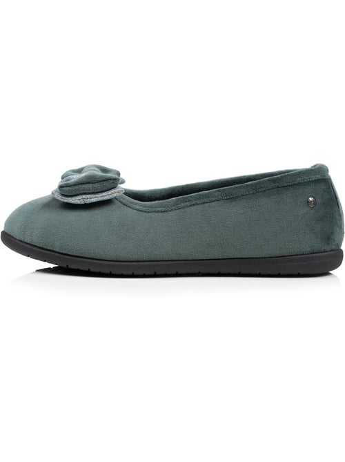 Chaussons ballerines souples, ultra confortables et légers, technologie everywear, femme Isotoner - Kiabi
