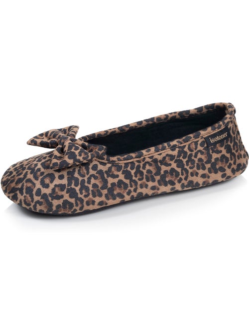 Chaussons ballerines suédine, semelle souple, mousse à femme Isotoner - Kiabi Chaussons ballerines suédine, semelle souple, mousse à femme Isotoner - Kiabi