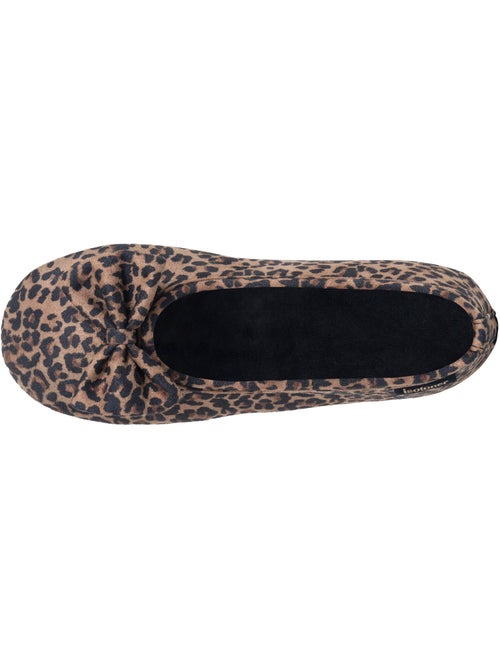 Chaussons ballerines suédine, semelle souple, mousse à femme Isotoner - Kiabi Chaussons ballerines suédine, semelle souple, mousse à femme Isotoner - Kiabi