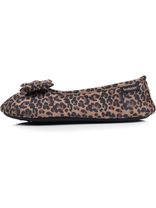 Chaussons ballerines suédine, semelle souple, mousse à femme Isotoner - Kiabi Chaussons ballerines suédine, semelle souple, mousse à femme Isotoner - Kiabi