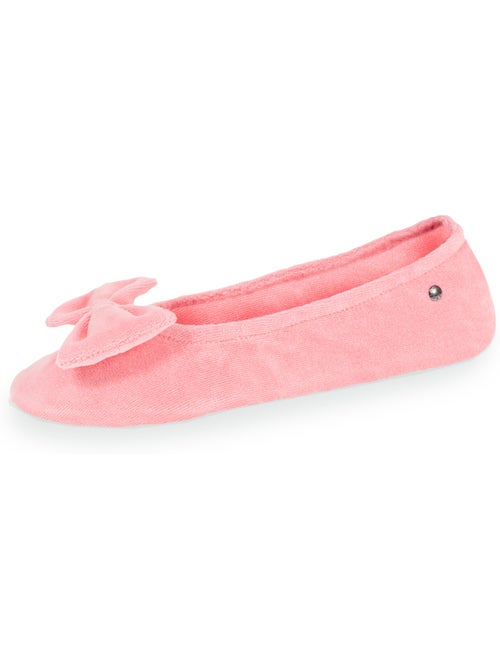 Chaussons ballerines ultra confortables, en coton biologique femme isotoner - Kiabi Chaussons ballerines ultra confortables, en coton biologique femme isotoner - Kiabi