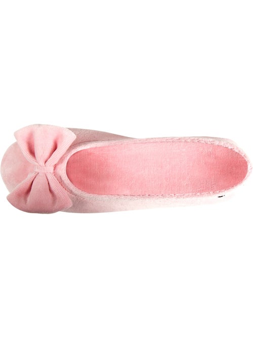 Chaussons ballerines ultra confortables, en coton biologique femme isotoner - Kiabi Chaussons ballerines ultra confortables, en coton biologique femme isotoner - Kiabi