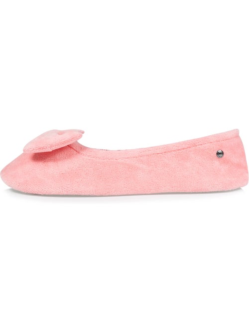 Chaussons ballerines ultra confortables, en coton biologique femme isotoner - Kiabi Chaussons ballerines ultra confortables, en coton biologique femme isotoner - Kiabi