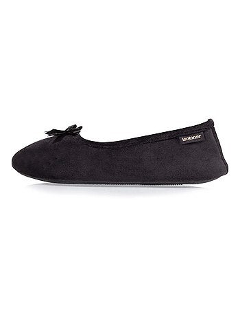 Chaussons ballerines ultra confortables, faciles à enfiler femme Isotoner