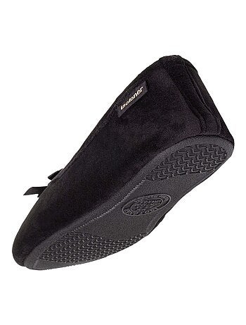 Chaussons ballerines ultra confortables, faciles à enfiler femme Isotoner