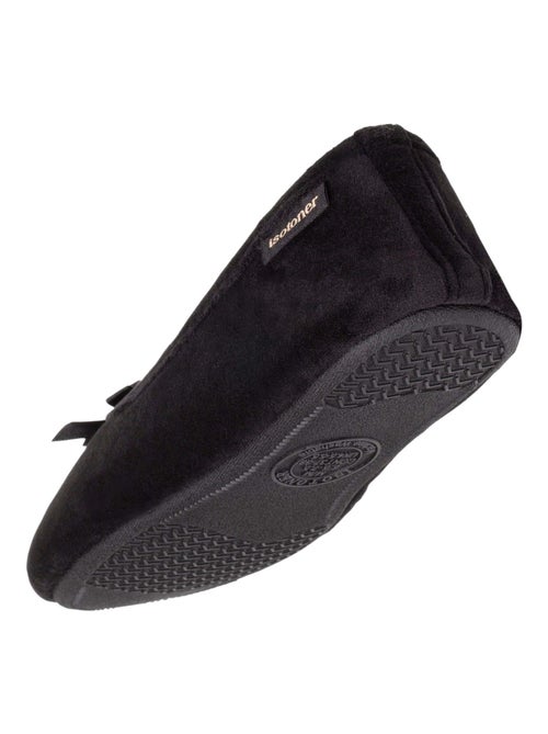 Chaussons ballerines ultra confortables, faciles à enfiler femme Isotoner - Kiabi