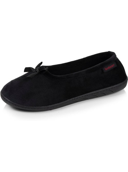 Chaussons ballerines ultra confortables semelle à mémoire de femme isotoner - Kiabi Chaussons ballerines ultra confortables semelle à mémoire de femme isotoner - Kiabi