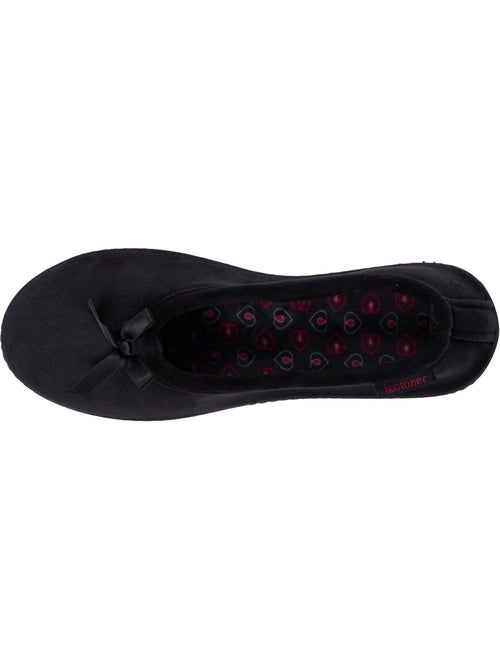 Chaussons ballerines ultra confortables semelle à mémoire de femme isotoner - Kiabi Chaussons ballerines ultra confortables semelle à mémoire de femme isotoner - Kiabi
