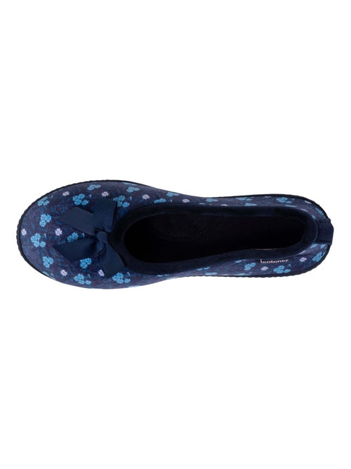Chaussons ballerines ultra confortables semelle à mémoire de forme femme Isotoner - Kiabi