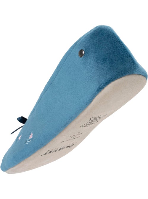Chaussons ballerines ultra confortables, semelle en cuir femme Isotoner - Kiabi