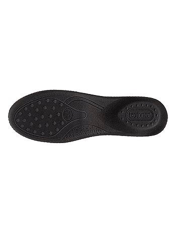 Chaussons ballerines ultra doux, ultra confort talon de 3,8 femme Isotoner