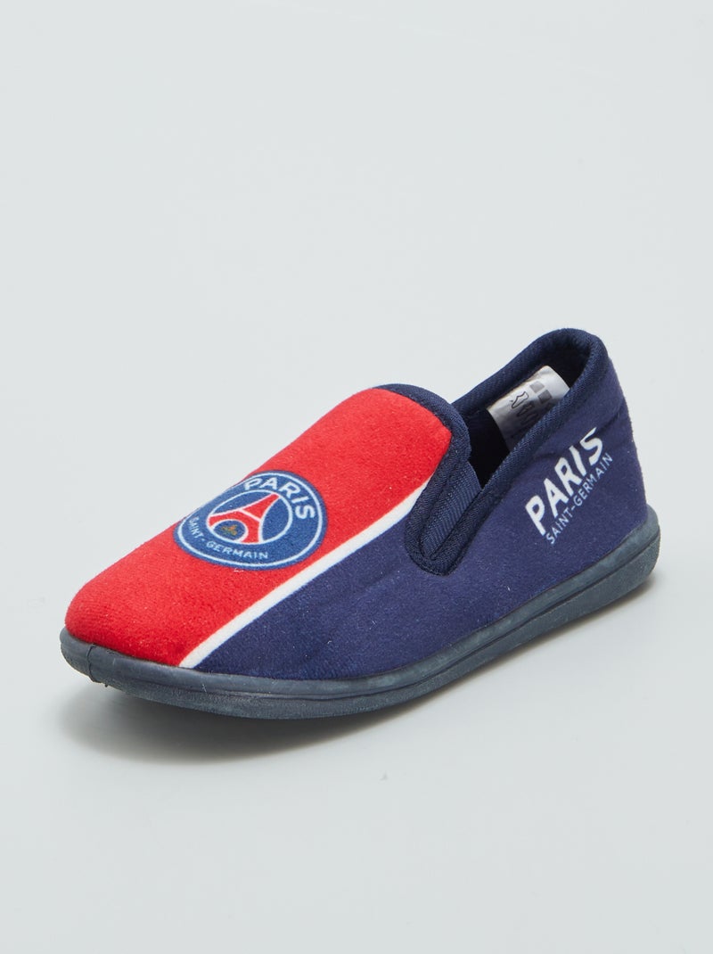 Chaussons bas 'PSG' bleu - Kiabi