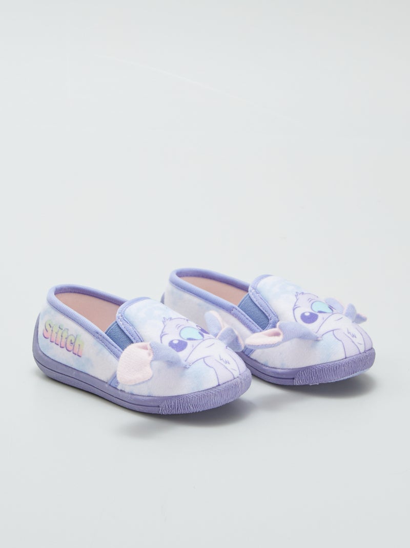 Chaussons bas 'Stitch' 'Disney' Rose - Kiabi