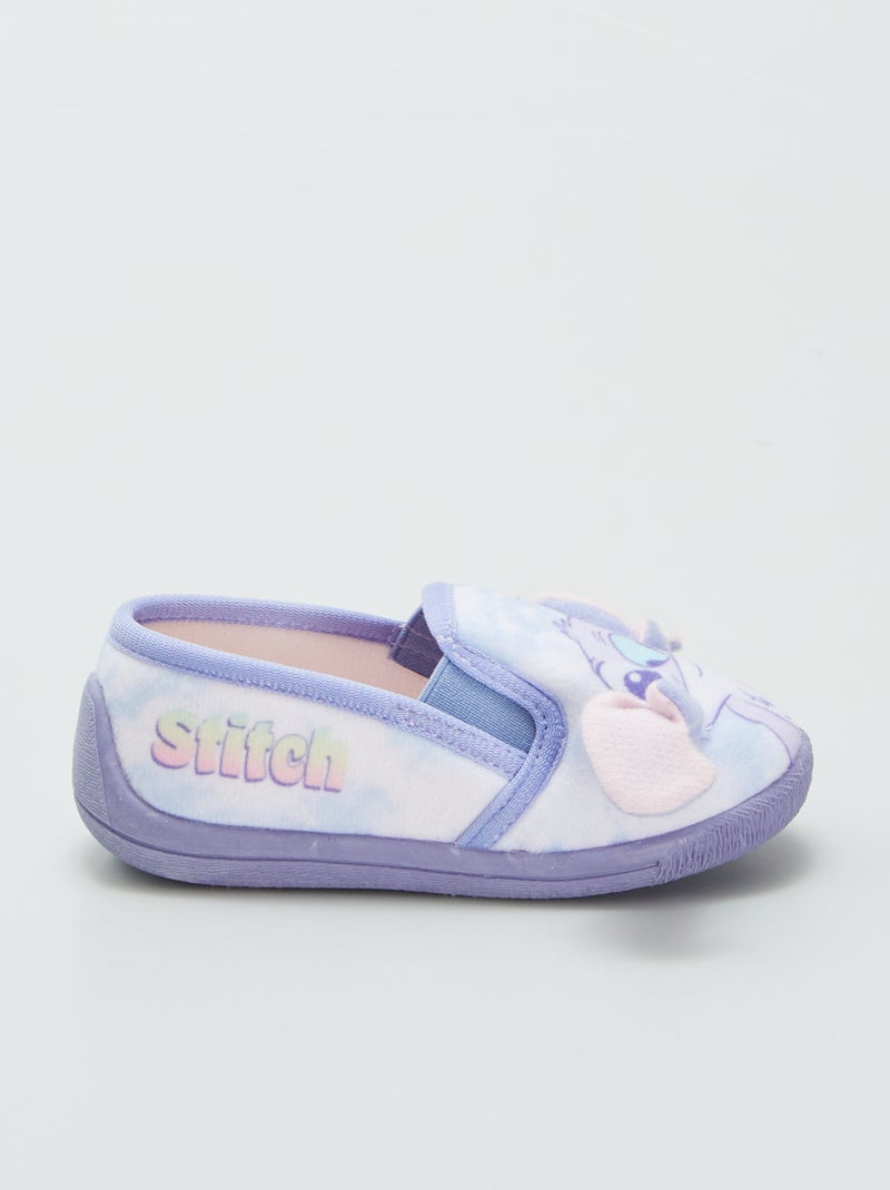 Chaussons bas 'Stitch' 'Disney' Rose - Kiabi