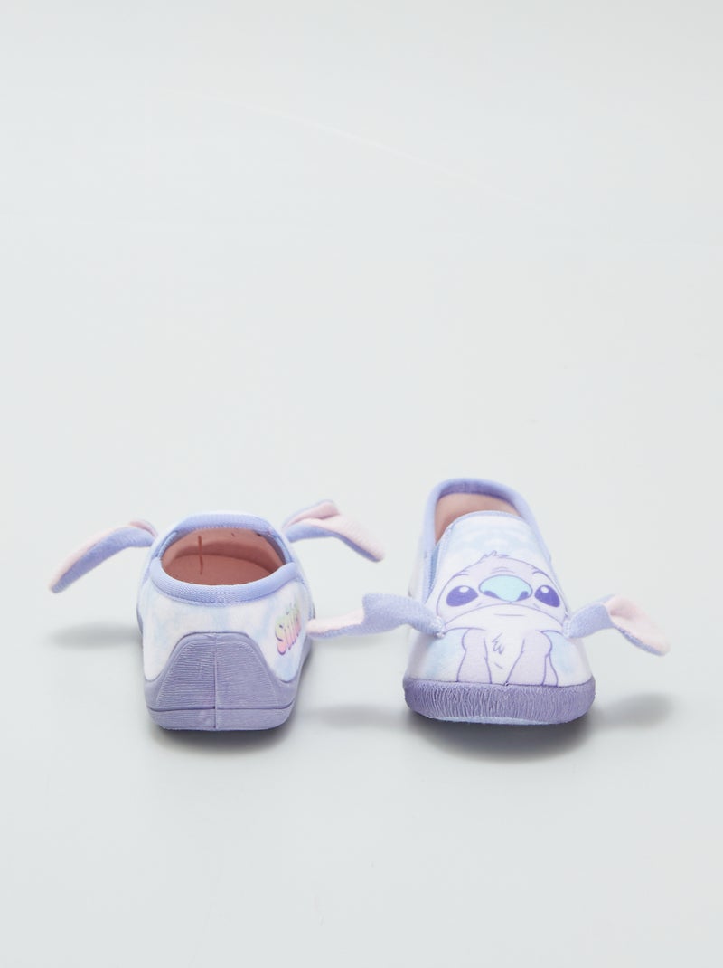 Chaussons bas 'Stitch' 'Disney' Rose - Kiabi