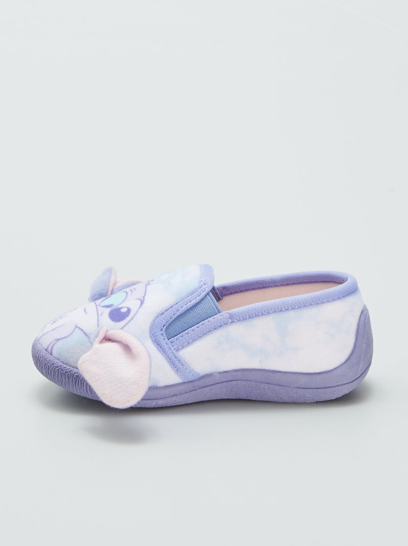 Chaussons bas 'Stitch' 'Disney' Rose - Kiabi