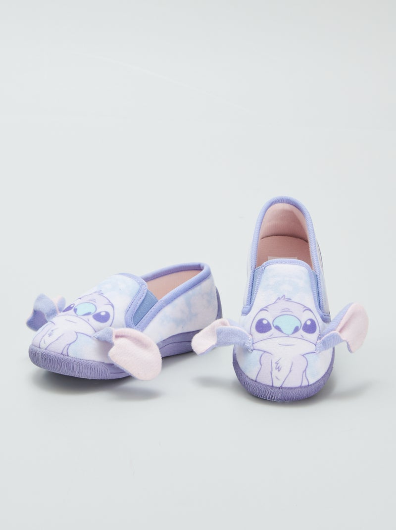 Chaussons bas 'Stitch' 'Disney' Rose - Kiabi