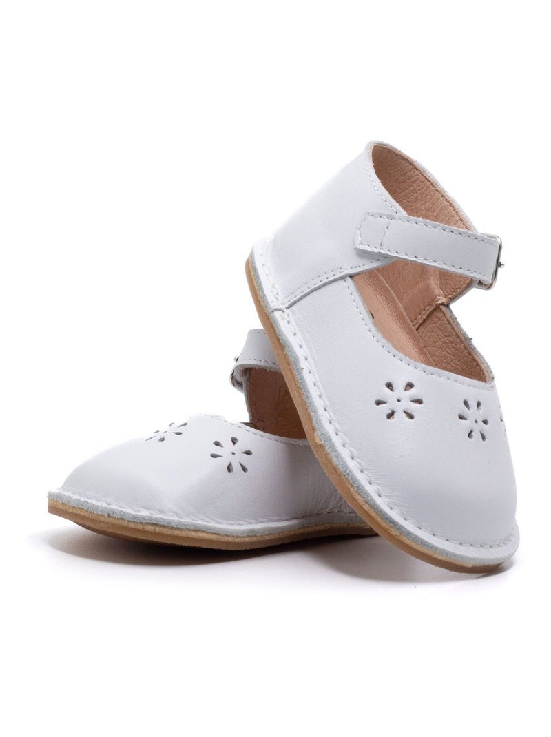 Chaussons Bébé - Boni Joy Blanc - Kiabi