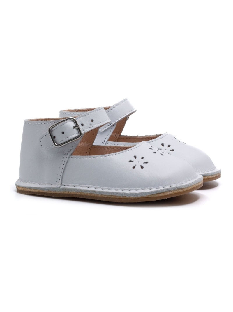 Chaussons Bébé - Boni Joy Blanc - Kiabi