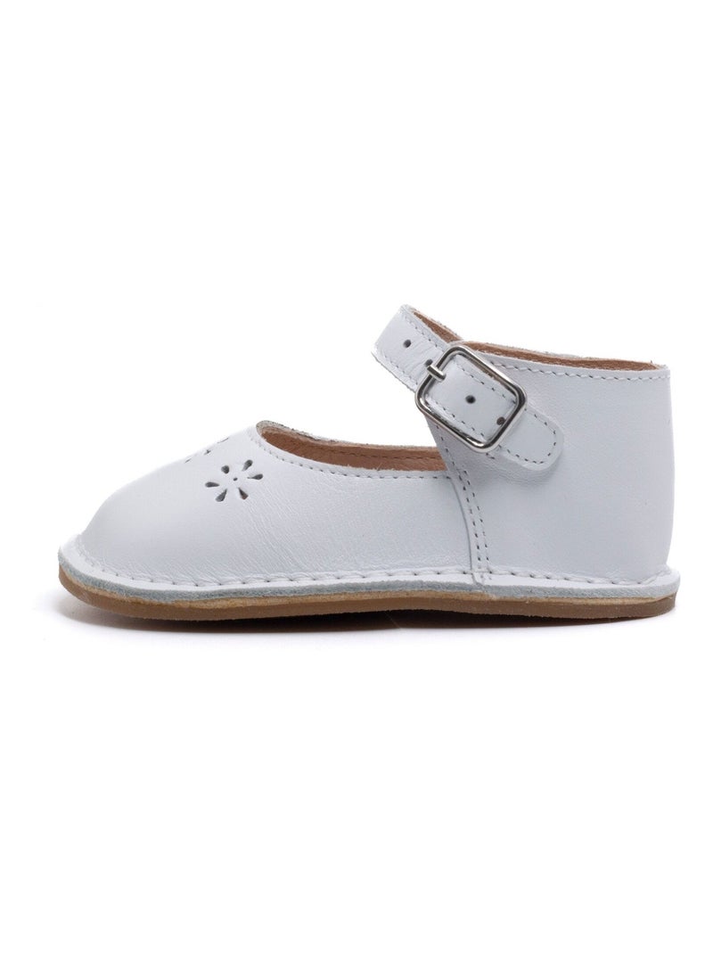 Chaussons Bébé - Boni Joy Blanc - Kiabi