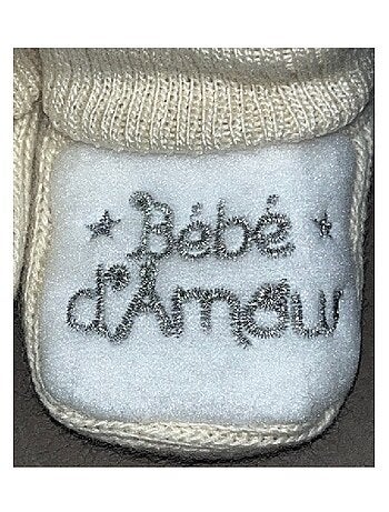 Chaussons bébé "BB D AMOUR" LES CHATOUNETS