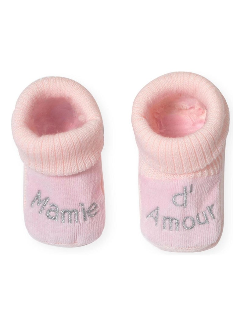 Chaussons Bébé Blanc - Kiabi