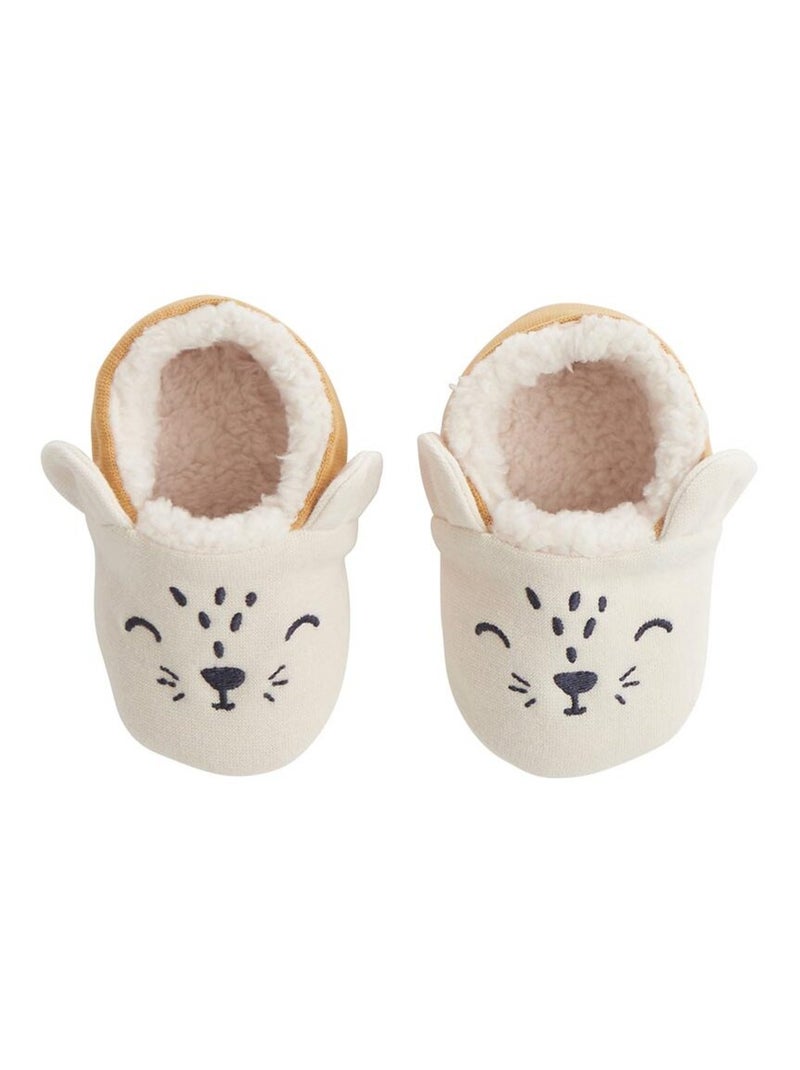 Chaussons bébé Charly Moutarde - Kiabi