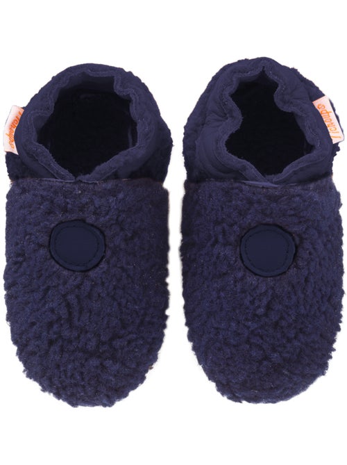 Chaussons bébé cuir souple bouclettes - Kiabi Chaussons bébé cuir souple bouclettes - Kiabi