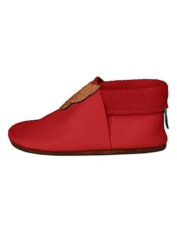 Chaussons bébé en cuir souple, CHATON SEVIRA KIDS