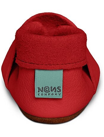 Chaussons bébé en cuir souple, CHATON SEVIRA KIDS