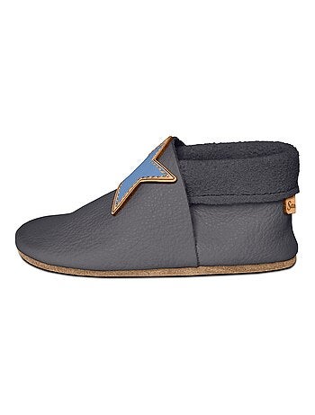 Chaussons bébé en cuir souple, ETOILE SEVIRA KIDS