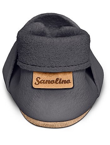 Chaussons bébé en cuir souple, ETOILE SEVIRA KIDS