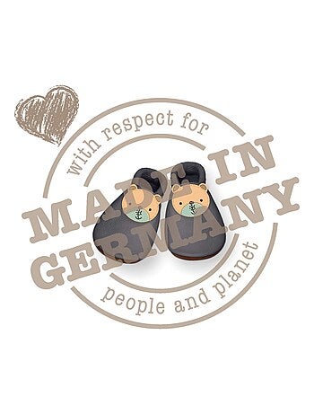 Chaussons bébé en cuir souple, ETOILE SEVIRA KIDS